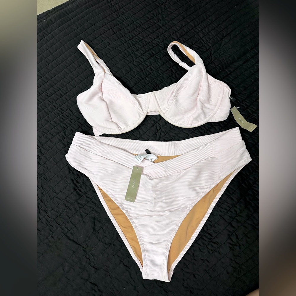 Light pink JCrew swimsuit